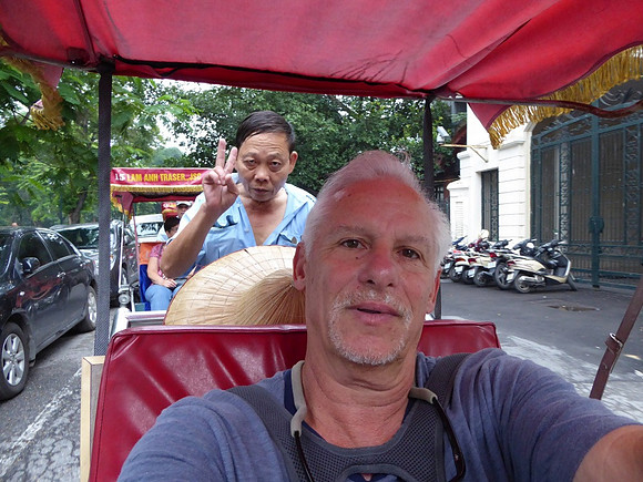 Trishaw Ride  Tan Chau, Vietnam