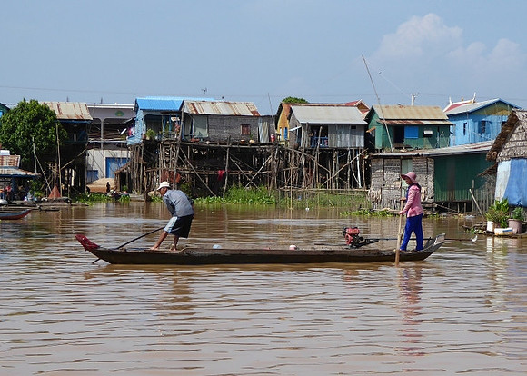 Tonle Sap River Camboia