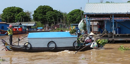 Tonle Sap River Camboia